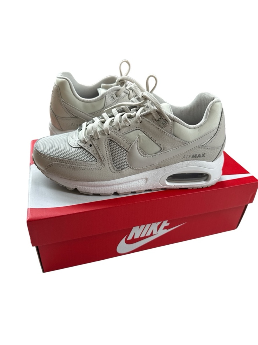 Nike Women's Air Max Command sneakers Light Bone white Size 8.5 New